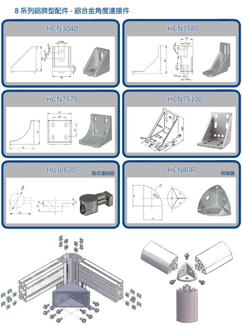 Angle connectors